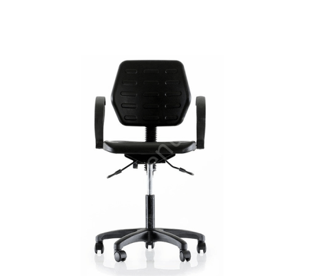 Rebo 532 PU Endüstriyel Sandalye Kolçaklı